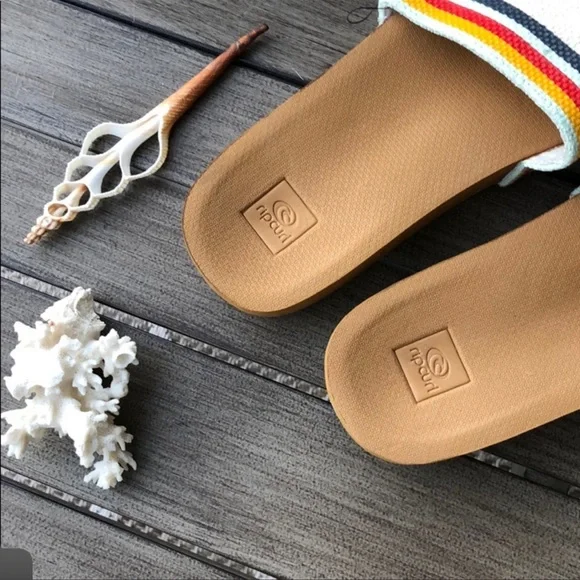 🔆RIP CURL🔆SLIDE SLIP ON’S POOL BEACH SANDALS - Picture 6 of 7